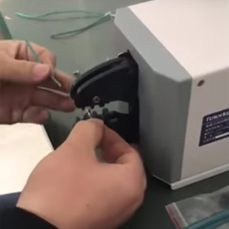 Video de máquina de arrugas terminales neumáticas 3Q
